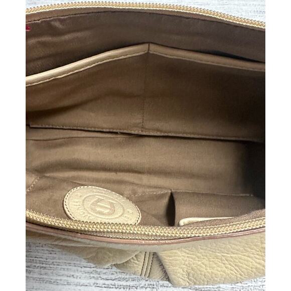 Etienne Aigner Light Yellow Leather Shoulder Bag Purse - Picture 14 of 15